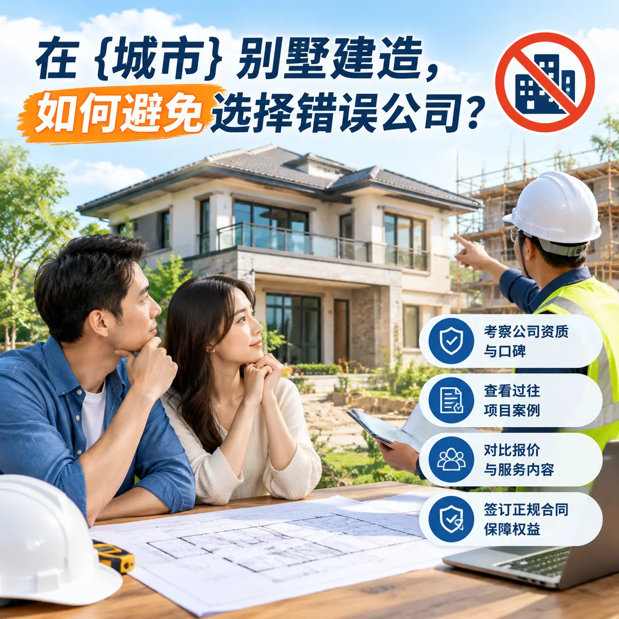在 道真 别墅建造,如何避免选择错误公司?
