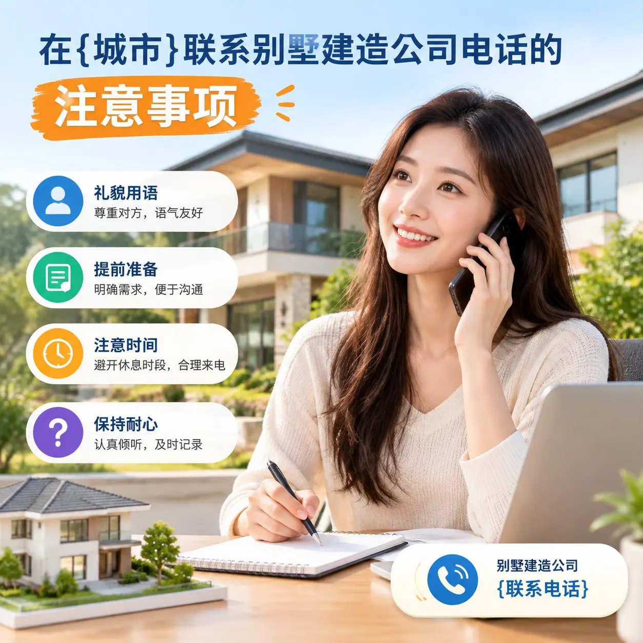 在道真联系别墅建造公司电话的注意事项
