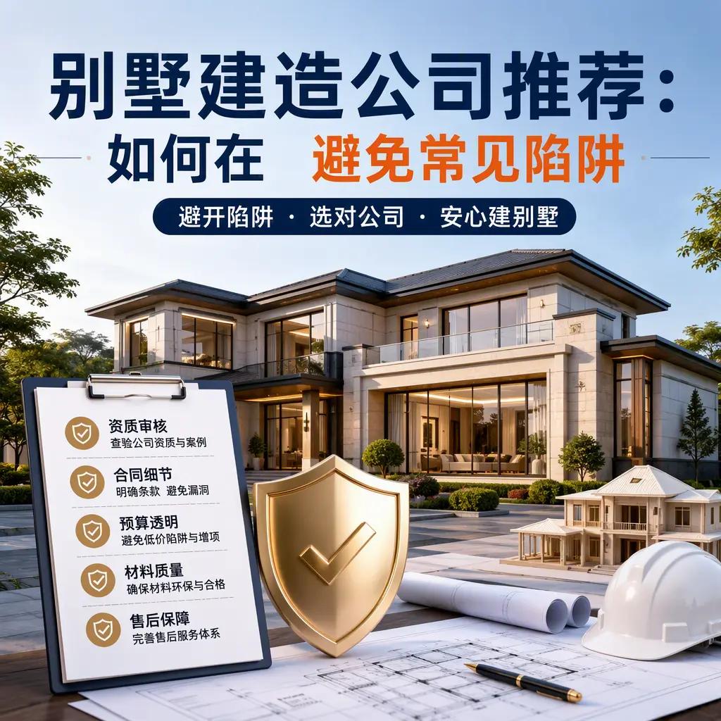 别墅建造公司推荐:如何在 道真 避免常见陷阱