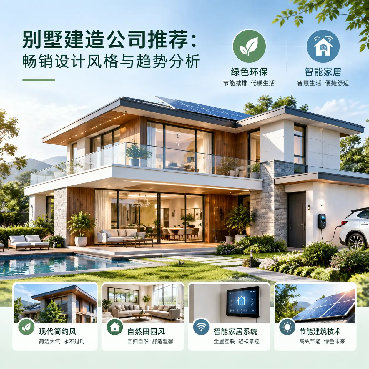 别墅建造公司推荐： 道真 畅销设计风格与趋势分析