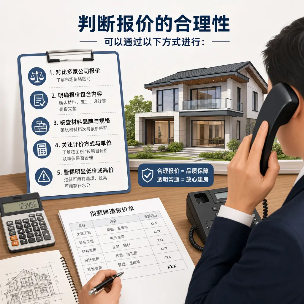 选择道真别墅建造公司时，电话咨询的注意事项